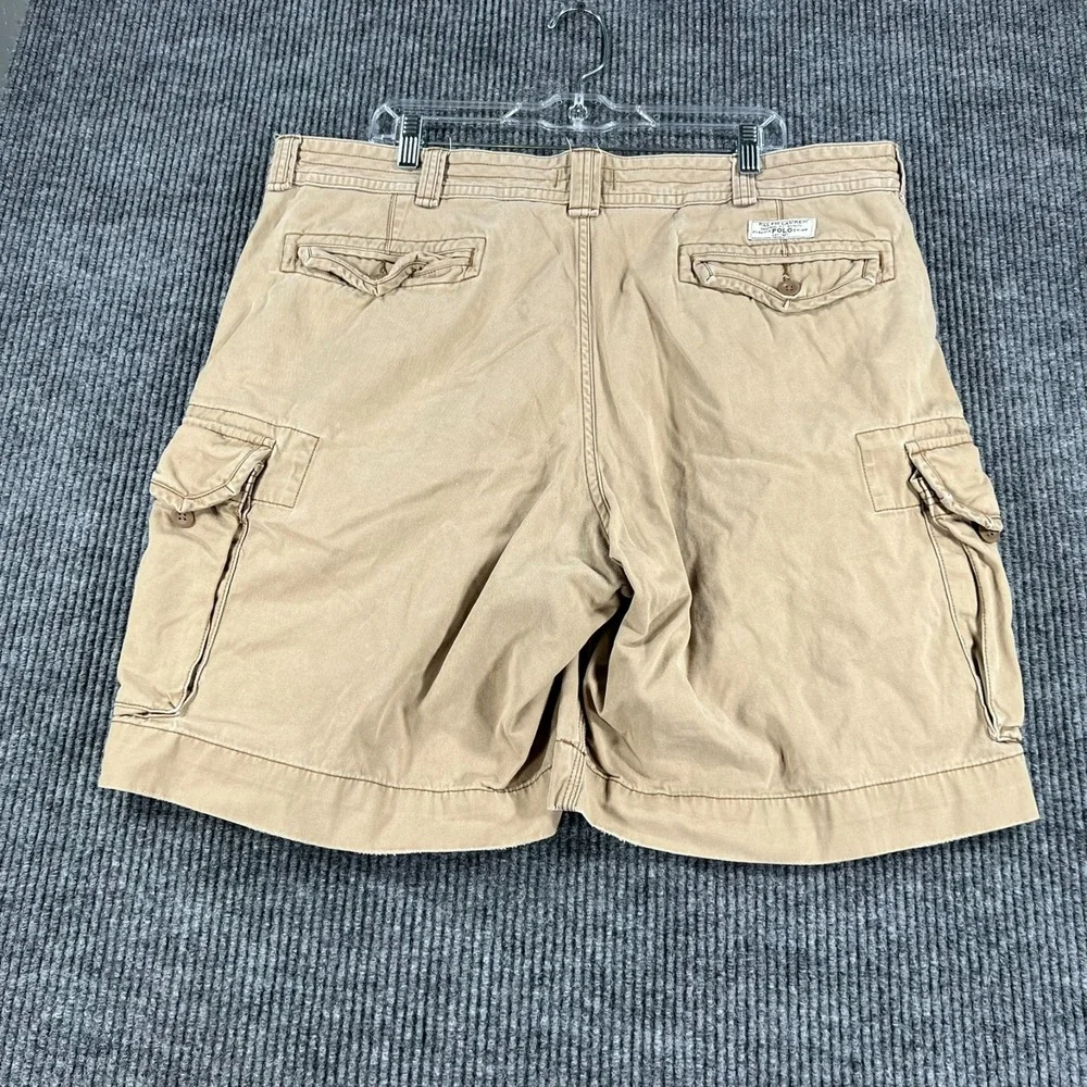 Polo Ralph‎ Lauren Cargo Shorts Mens Size 42 Casual Comfort Baggy Outdoor Prep